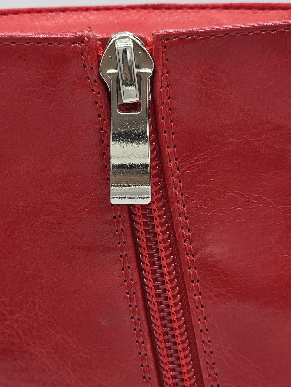 NWOT Vaslemuse Cherry Red Grommet Buckle Kitten Heels - 8.5 - Picture 12 of 14